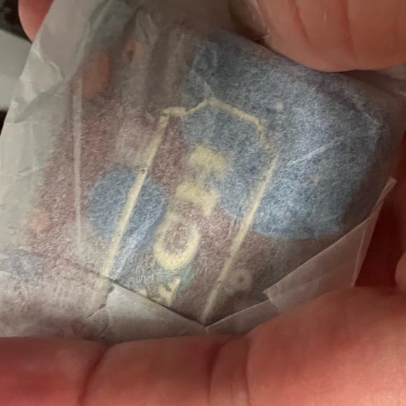 Coach Poppy OP ART C Vibrant Orange and Hot Pink Leather & Canvas Tote Bag - Picture 14 of 15